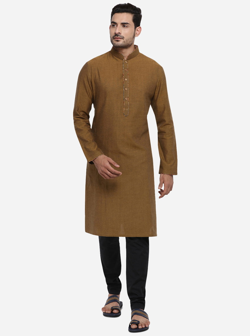 Brown Kurta | Azania