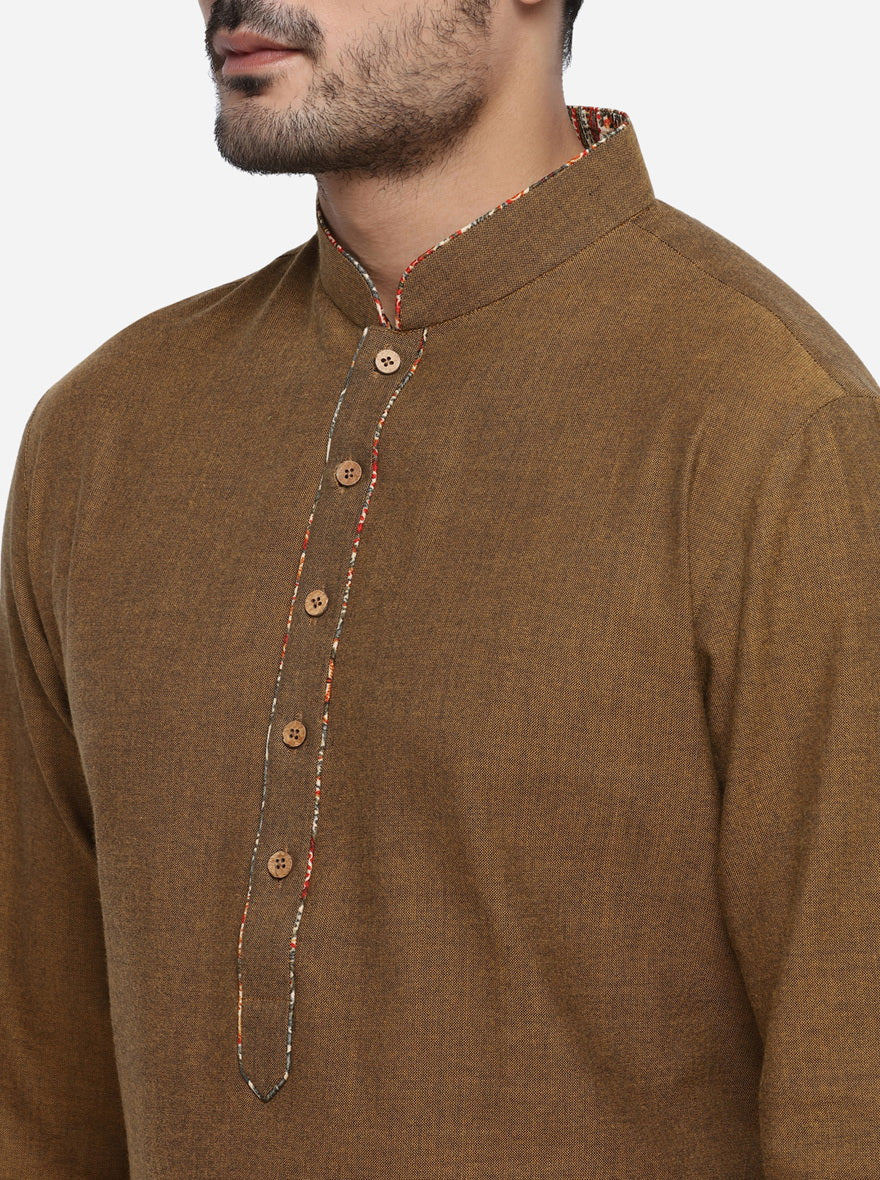 Brown Kurta | Azania