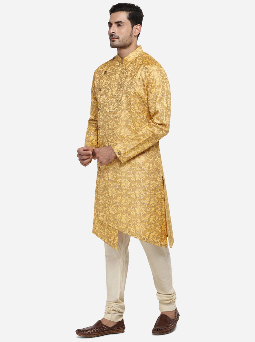 Mustard Yellow Kurta Set | Azania