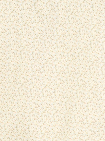 Cream & Brown Printed Regular Fit Formal Shirt | JadeBlue