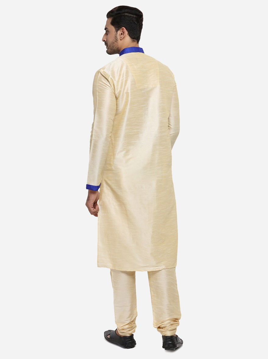 Light Golden Kurta Set | Azania