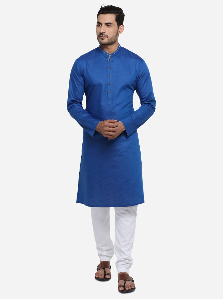 Royal Blue Kurta | Azania