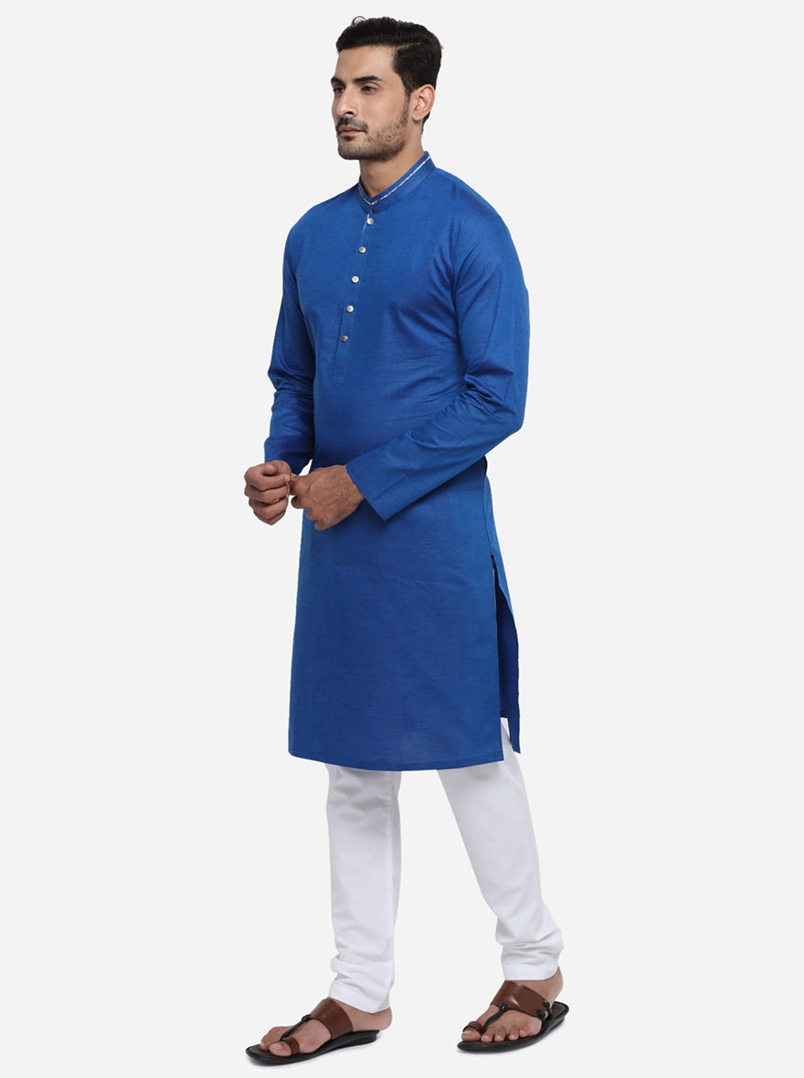 Royal Blue Kurta | Azania