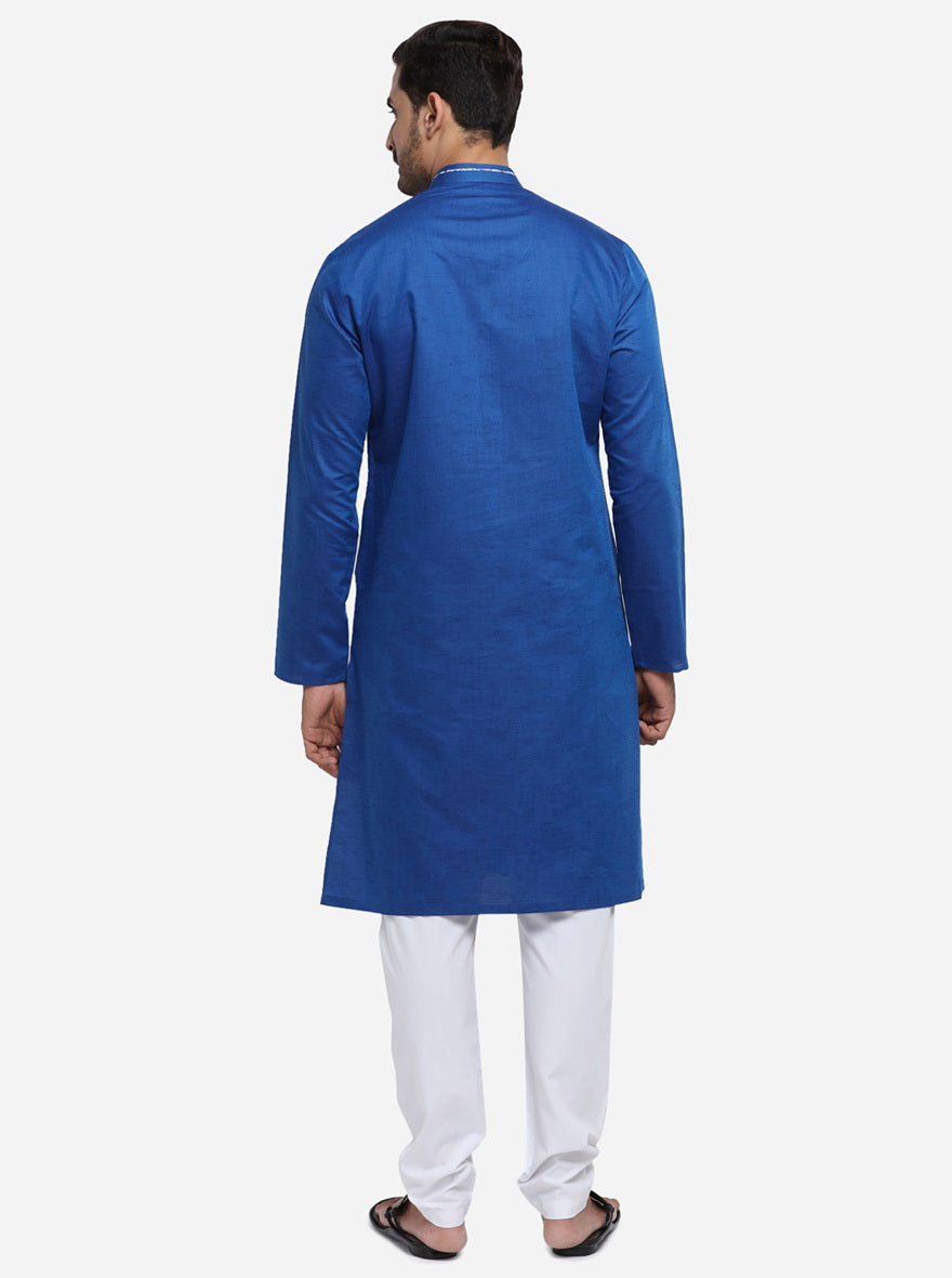 Royal Blue Kurta | Azania