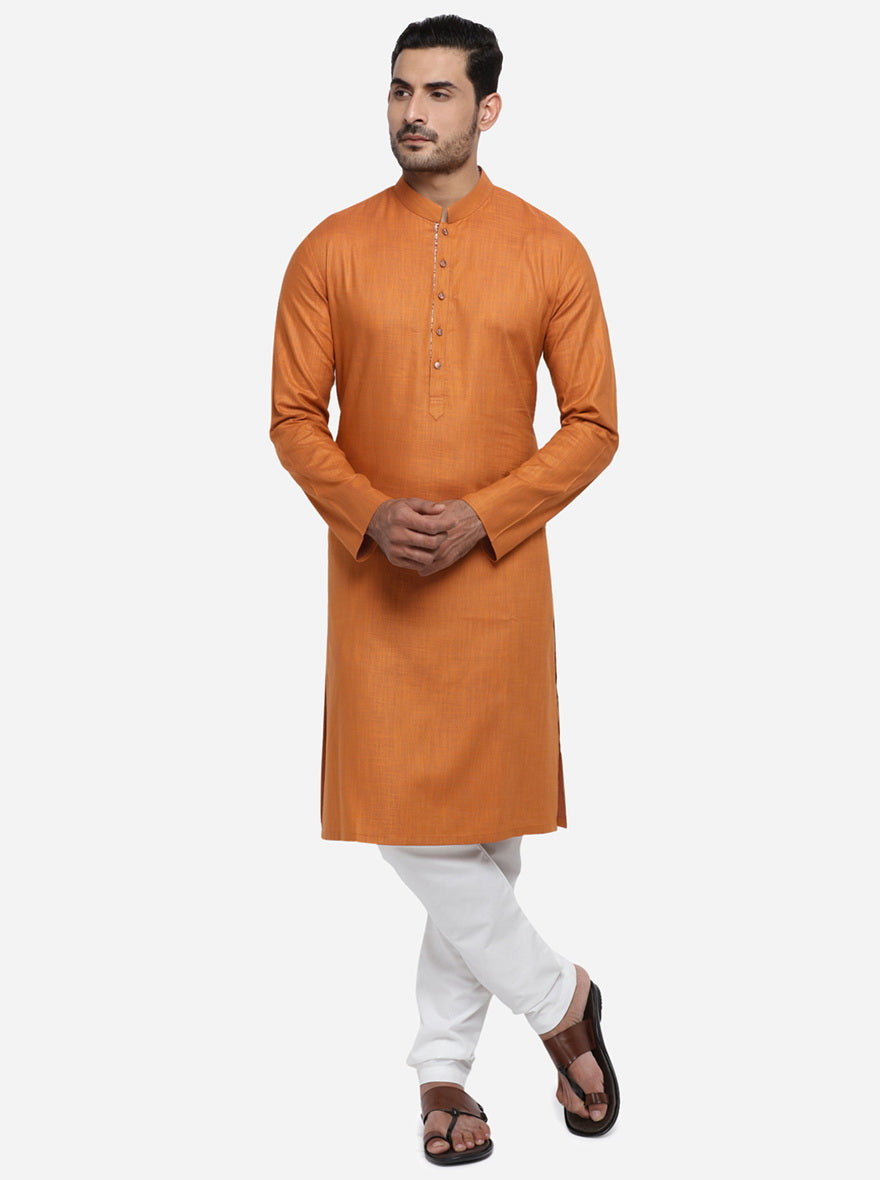 Orange Kurta | Azania