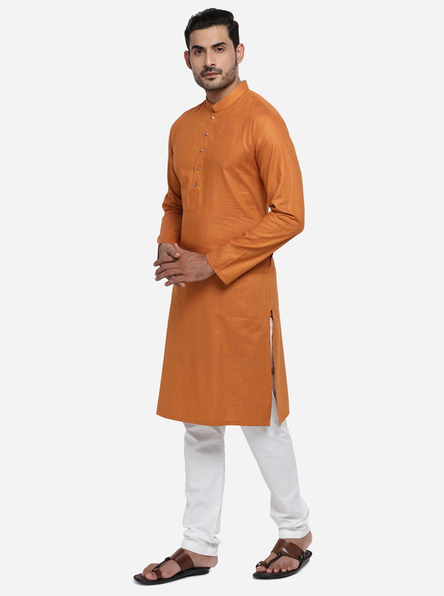 Orange Kurta | Azania