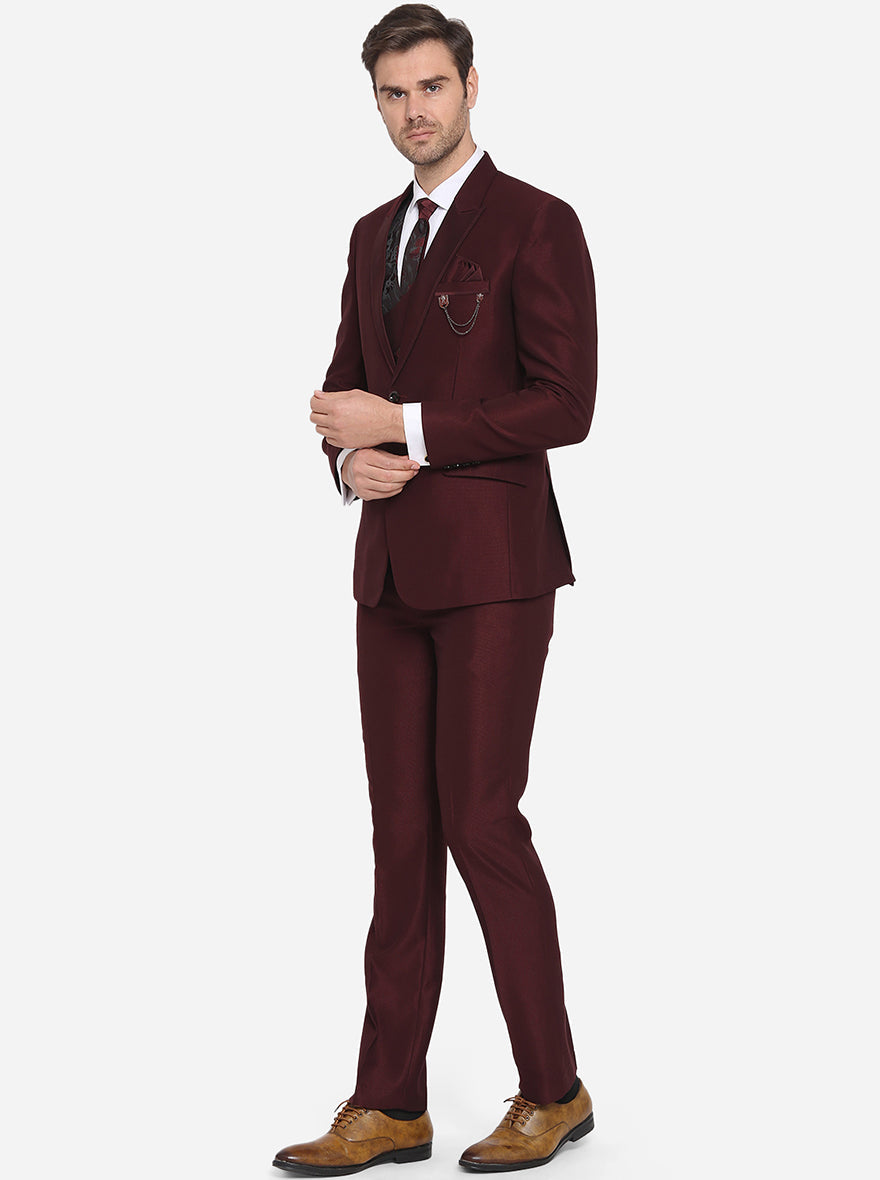 Maroon Suit | JadeBlue