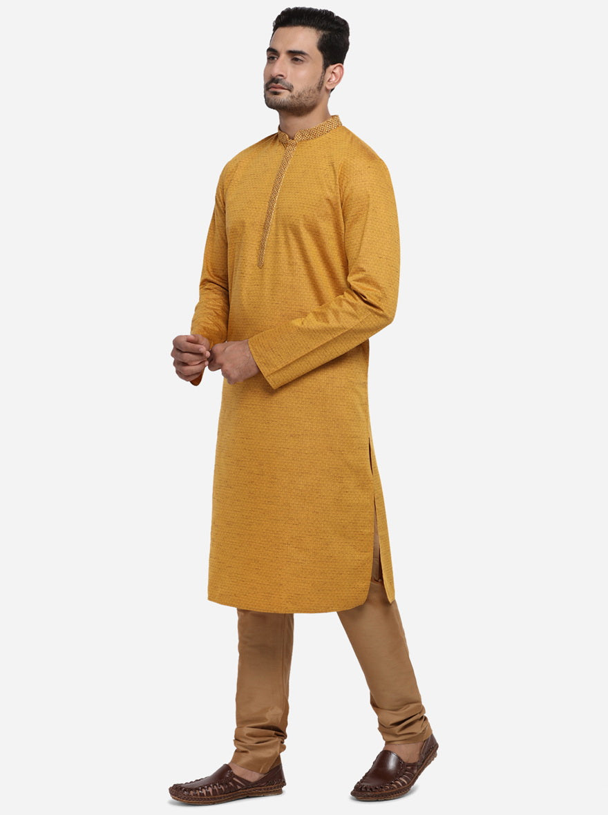 Mustard Yellow Kurta Set | Azania