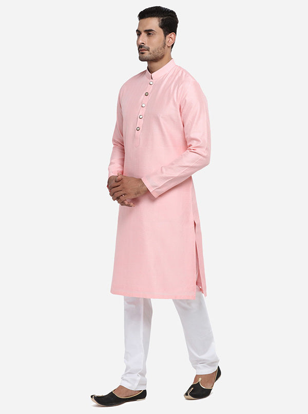 Light Pink Kurta Set | TULA