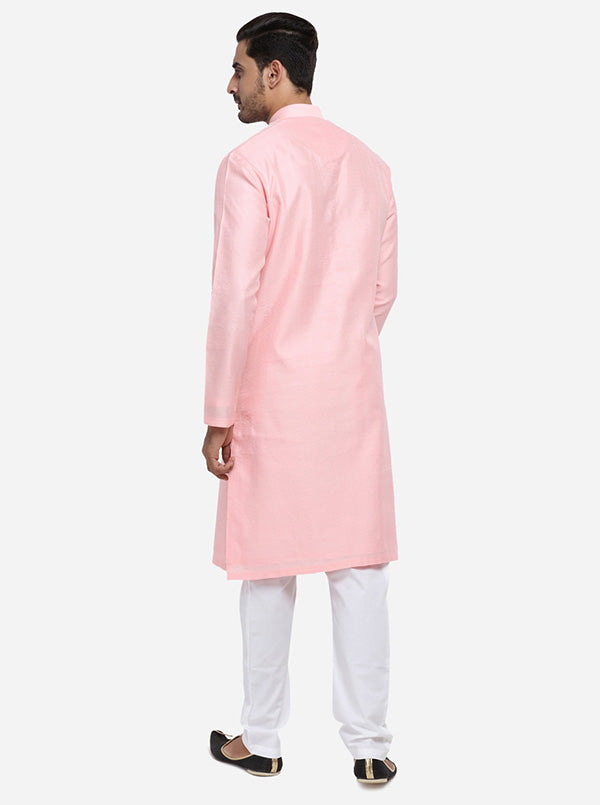 Light Pink Kurta Set | TULA