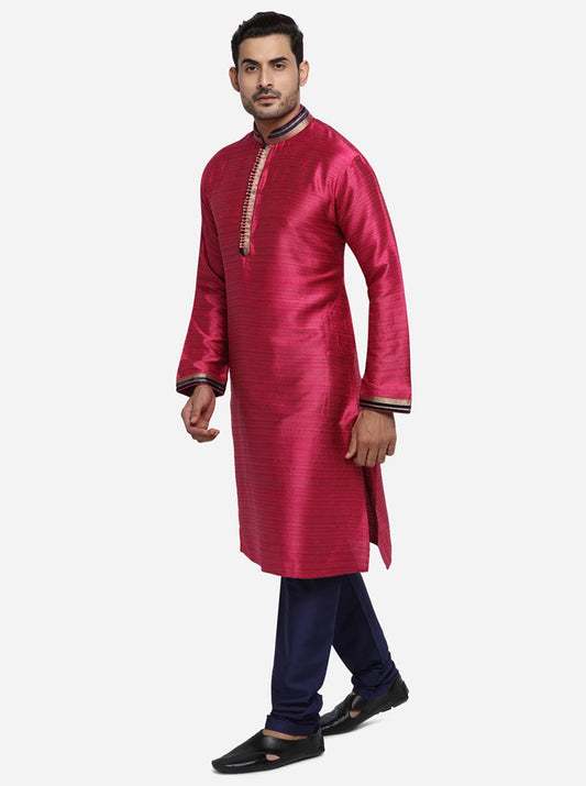 Bright Pink Kurta Set | Azania