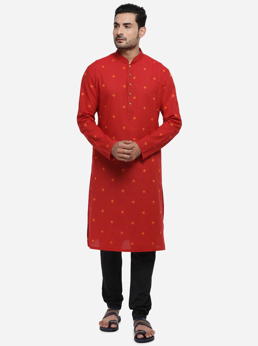 Red Kurta | Azania