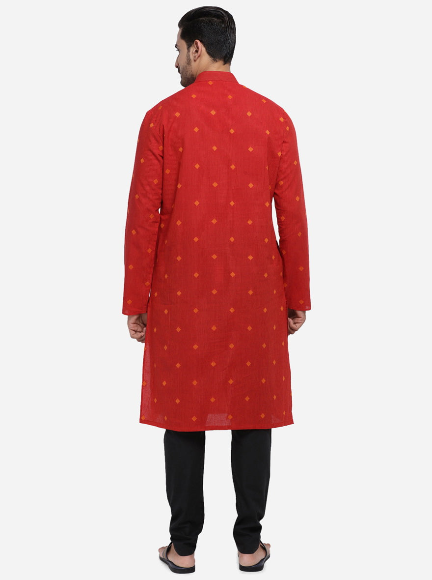 Red Kurta | Azania