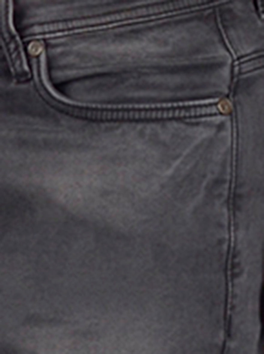 Grey Washed Slim Fit Jeans | JB Sport