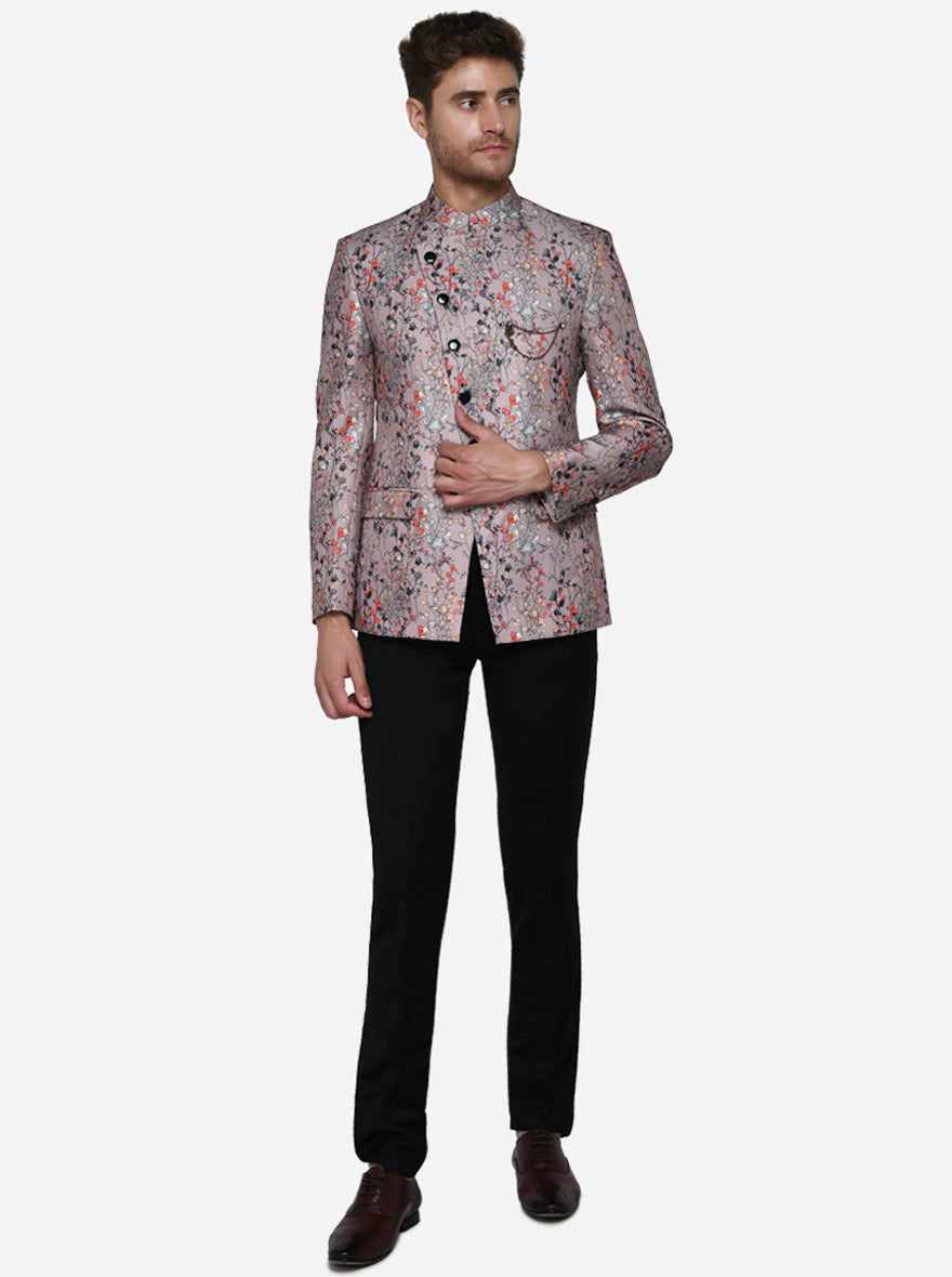 Multicolour Jodhpuri Suit | JadeBlue