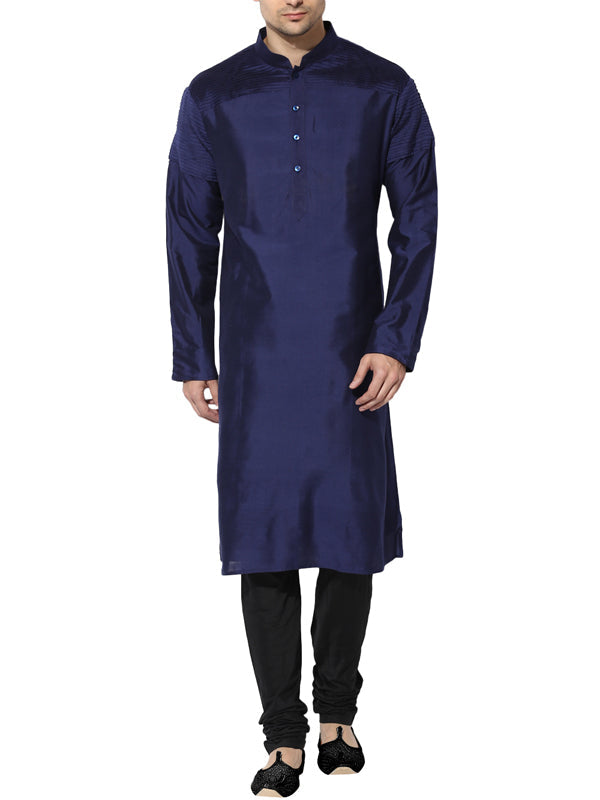 Navy Blue Kurta Set