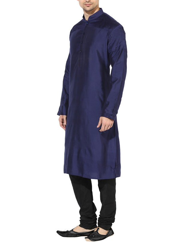 Navy Blue Kurta Set