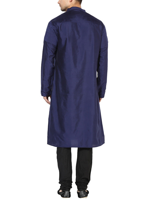 Navy Blue Kurta Set