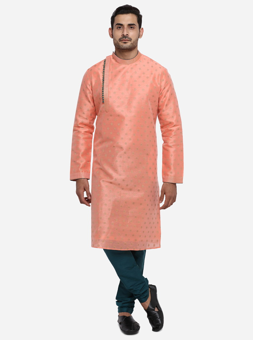 Peach Kurta Set | Azania