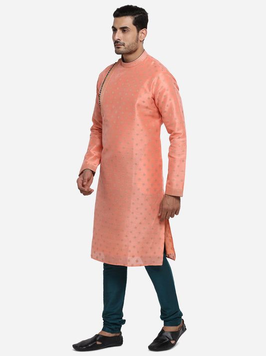 Peach Kurta Set | Azania