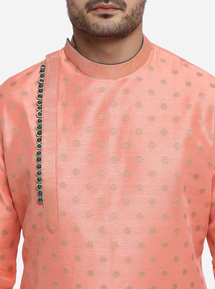 Peach Kurta Set | Azania