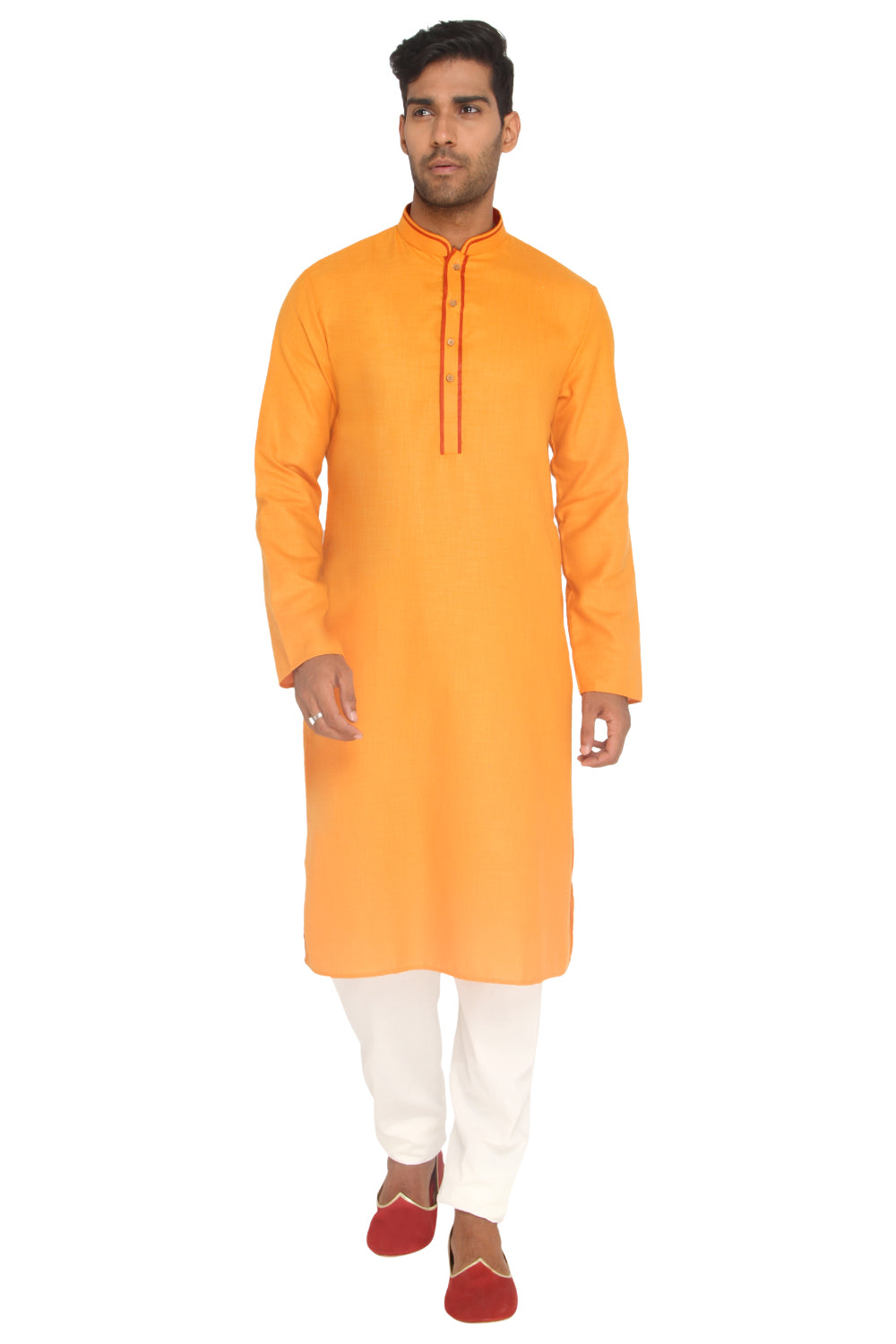 Orange Kurta Set