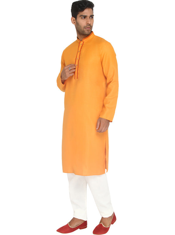 Orange Kurta Set