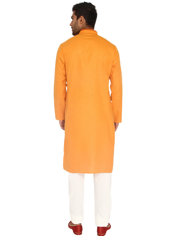 Orange Kurta Set