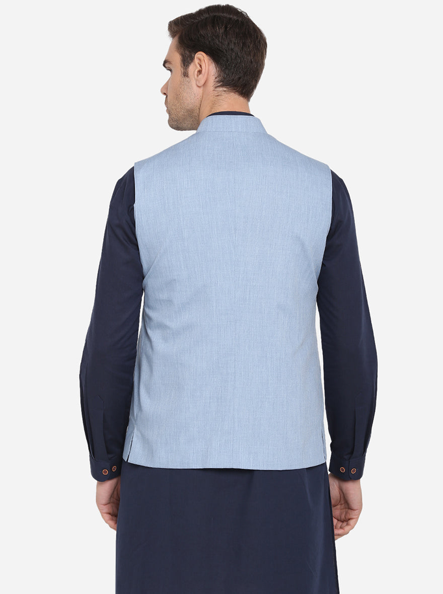 Ice Blue Modi Jacket | JadeBlue