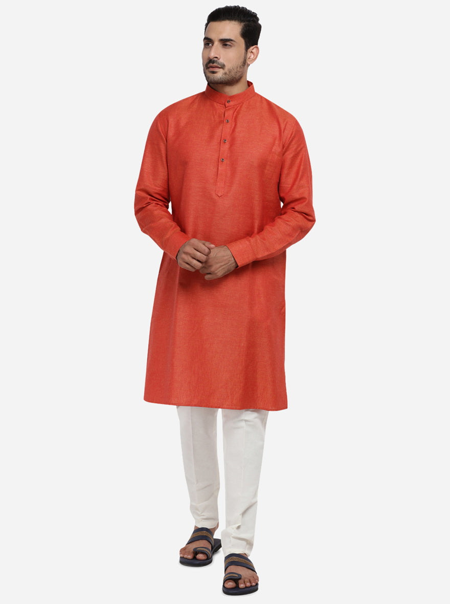 Rust Kurta Set | Azania