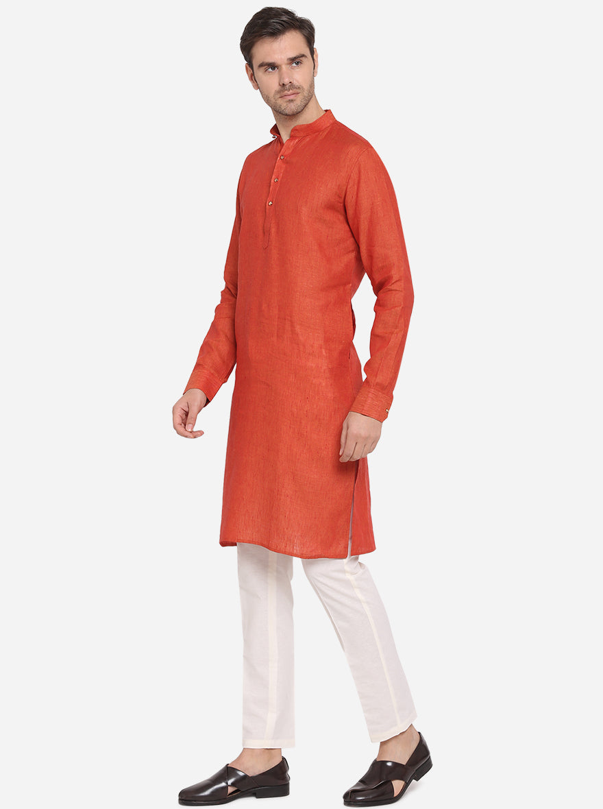 Rust Kurta Set | Azania