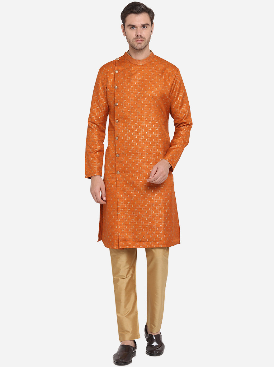 Orange Kurta Set | Azania