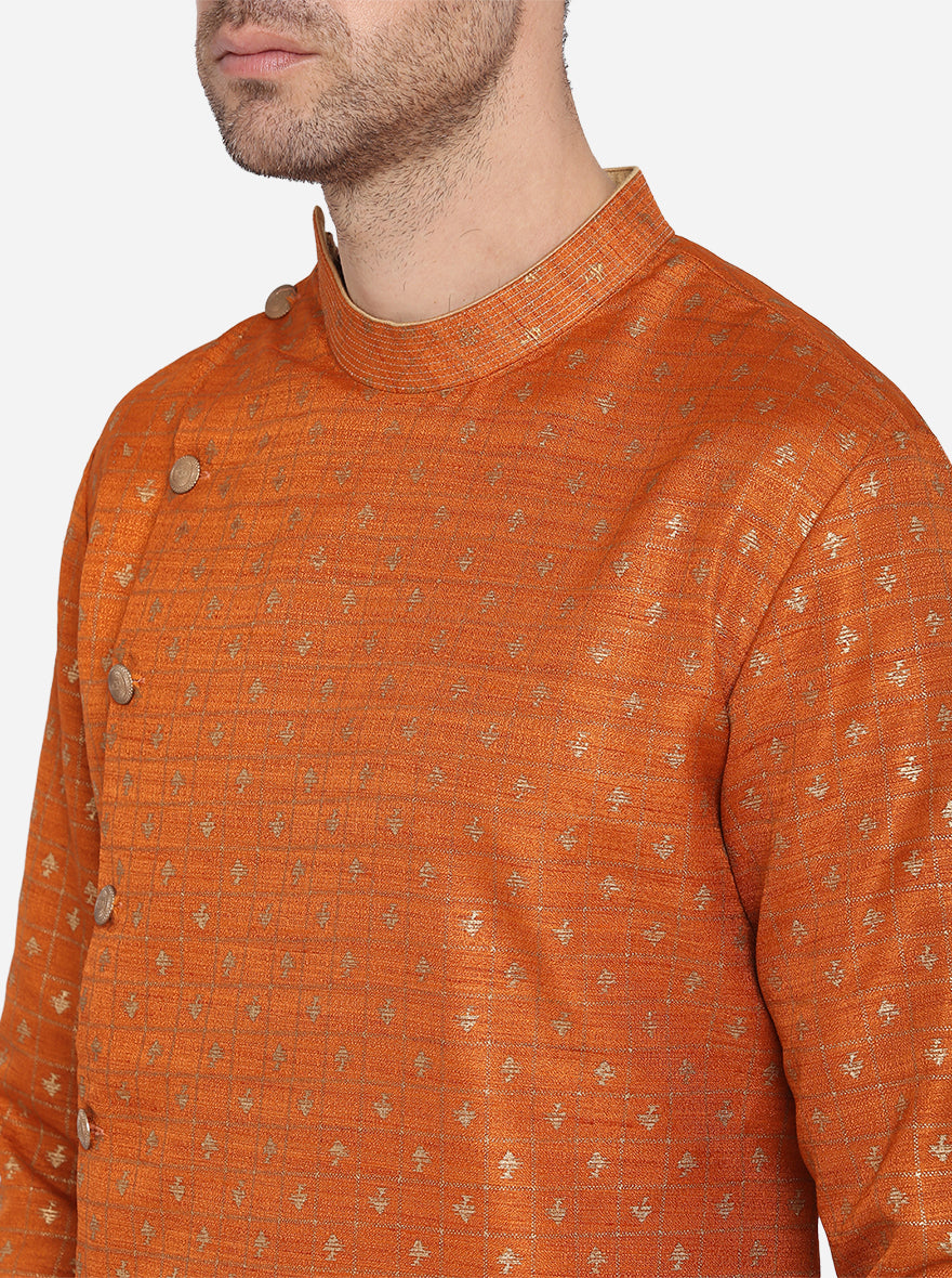 Orange Kurta Set | Azania