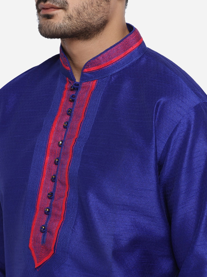 Royal Blue Kurta Set | Azania