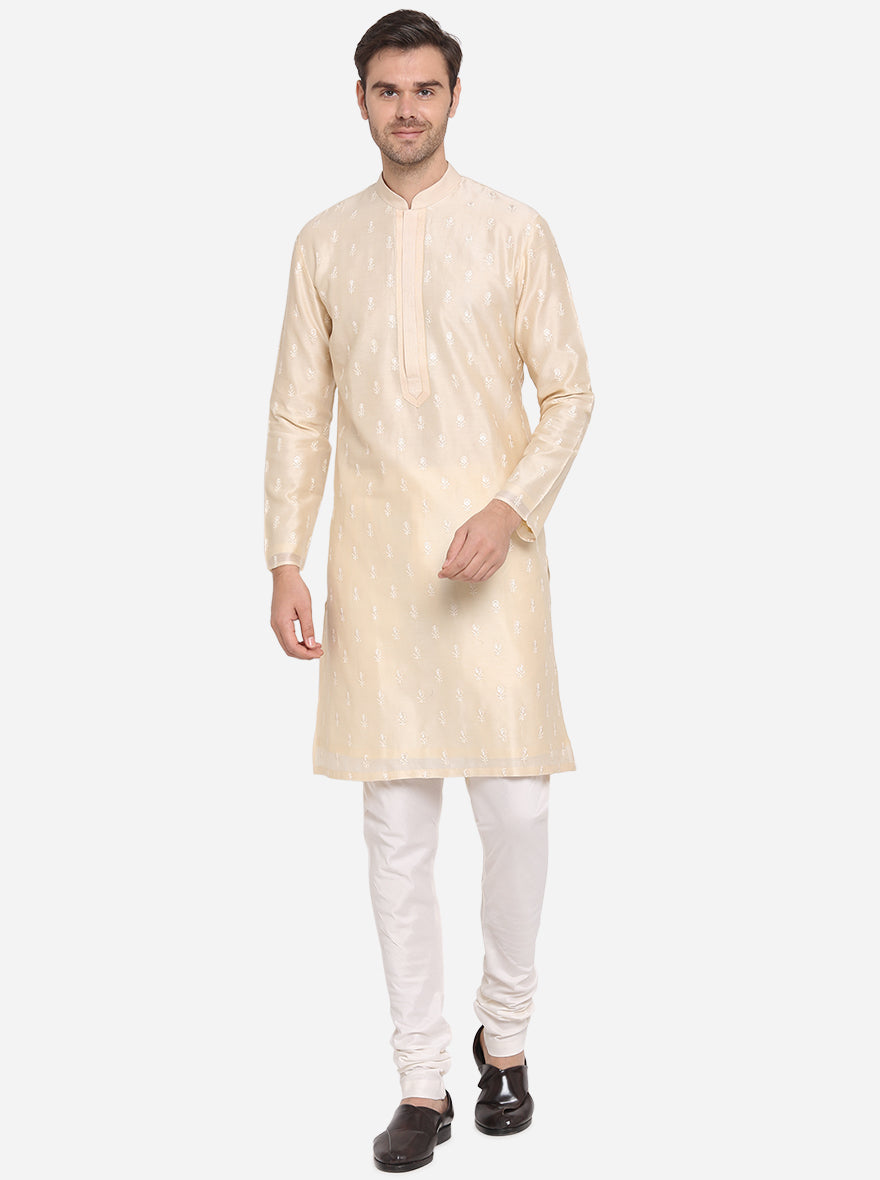 Cream Kurta Set | Siddhesh Chauhan