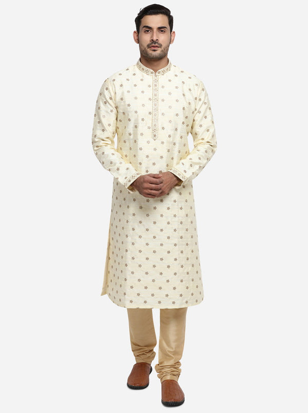 Cream Kurta Set | Azania