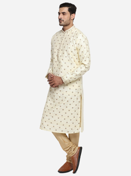 Cream Kurta Set | Azania