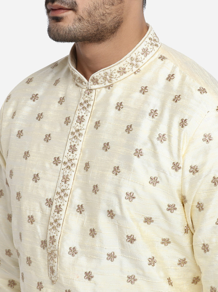 Cream Kurta Set | Azania