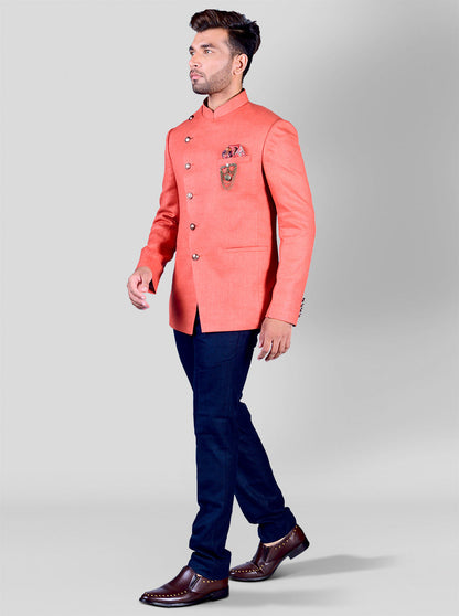 Carrot Orange Jodhpuri | JadeBlue