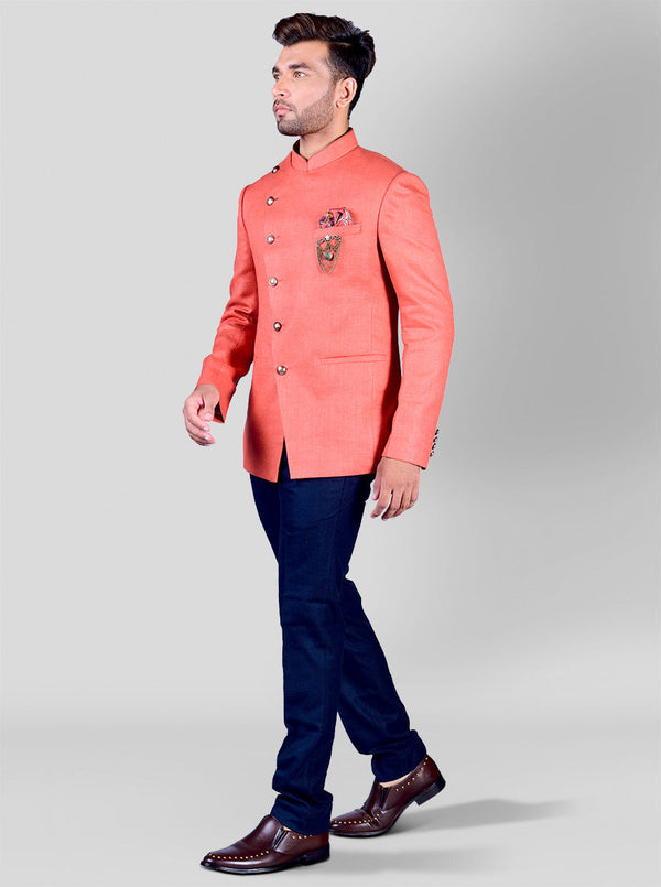 Carrot Orange Jodhpuri | JadeBlue