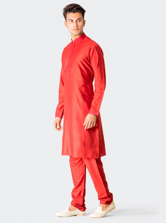 Maroon Kurta Set