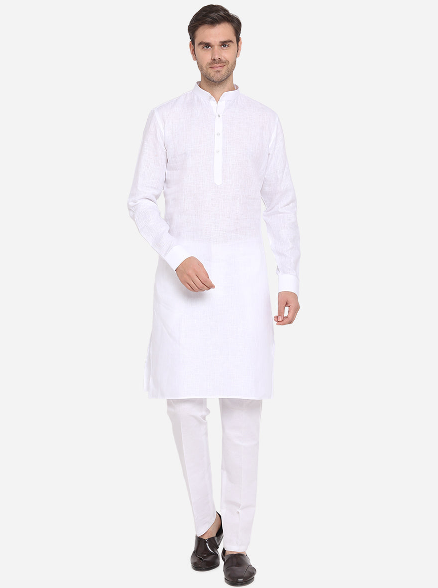 White Kurta Set | Azania