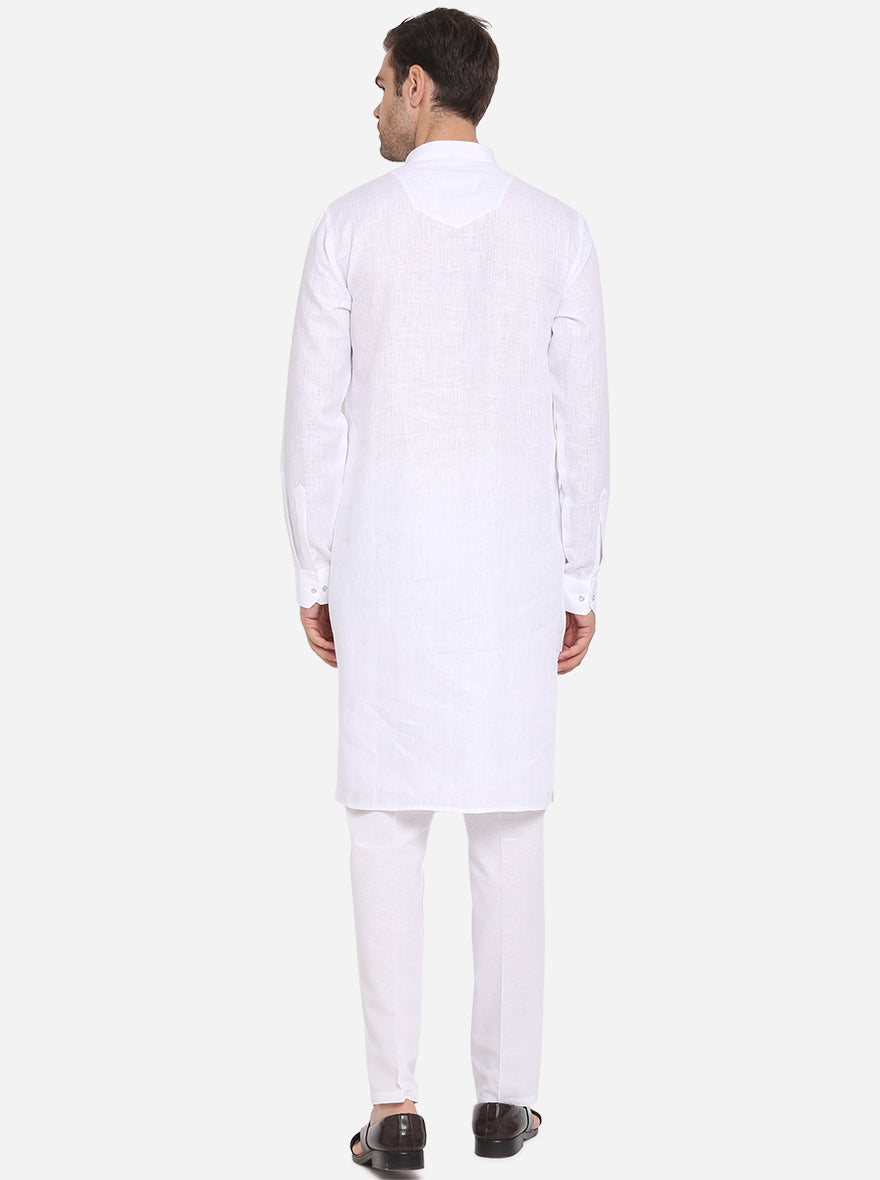 White Kurta Set | Azania