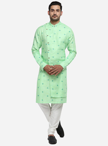 Light Green Kurta Set | TULA