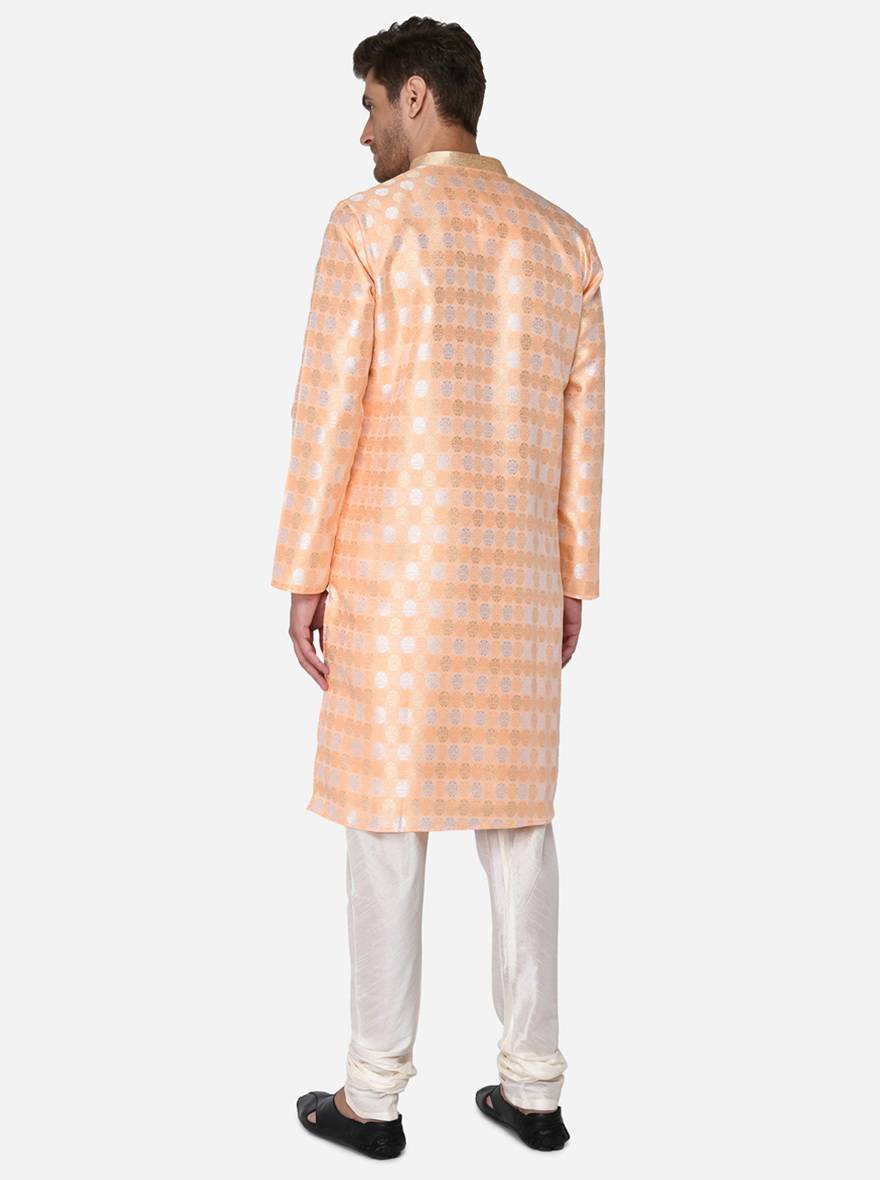 Peach Kurta Set | Azania