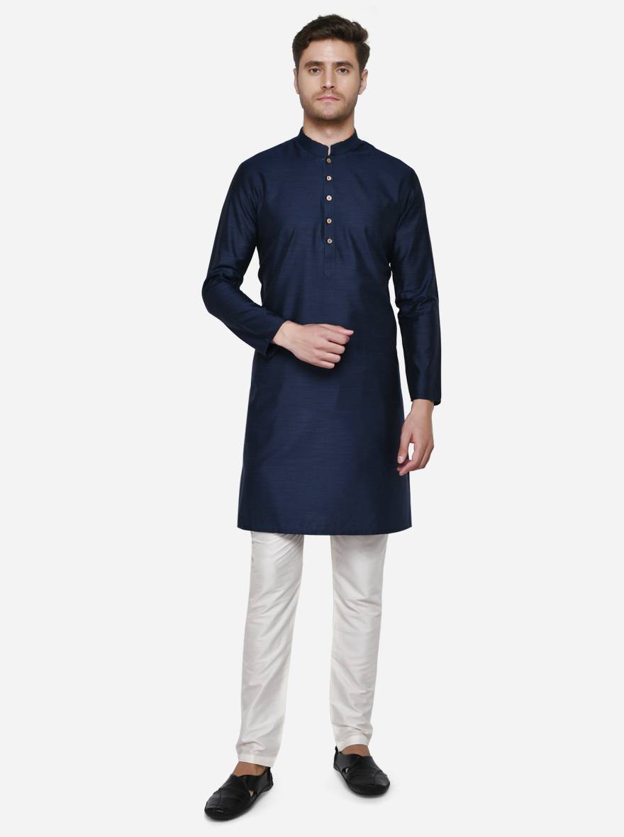 Dark Blue Kurta | Azania