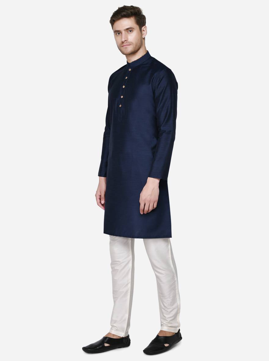 Dark Blue Kurta | Azania