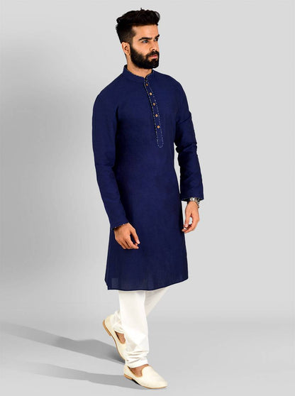 Navy Blue Kurta | Azania