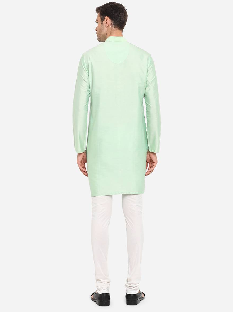 Pastel Green Kurta | Azania