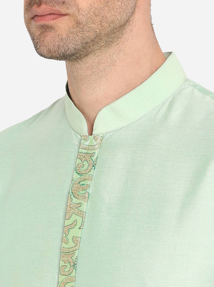 Pastel Green Kurta | Azania